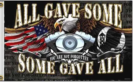 All Gave Some Deluxe (3Ft X 5Ft) Military Pow Eagle Flag 1
