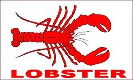 Lobster (3Ft X 5Ft) Sales Flag 1