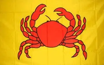 Crab Flag (3Ft X 5Ft) 1