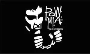 Pow Mia Chains (3Ft X 5Ft) Military Flag 1