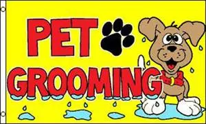 Pet Grooming (3Ft X 5Ft) Flag 1