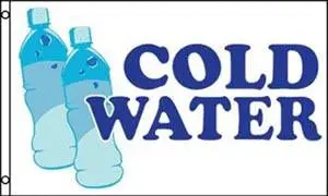 Cold Water (3Ft X 5Ft) Sales Flag 1