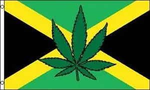 Pot Leaf Reggae (3Ft X 5Ft) Flag 1