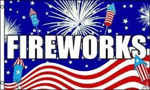 Fireworks Usa (3Ft X 5Ft) Celebration Flag 1