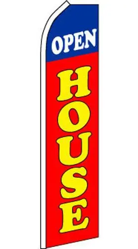Super Swooper (15Ft) Open House Flag 1