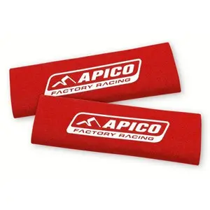 Apico Trials Neoprene Fork Socks Red 185Mm 1