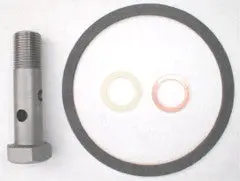 Small Block Oil Filter Flange Bolt & Gasket Set 1