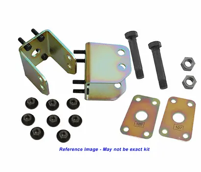 Leafspring Hangers A Body With 5/8 Front  Eyebolt Kit-Pair 1