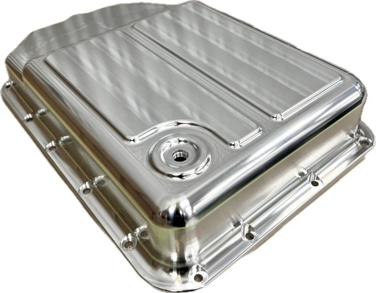 Billet Aluminum 4L80e Transmission Pan - 4L85e Trans Oil 1