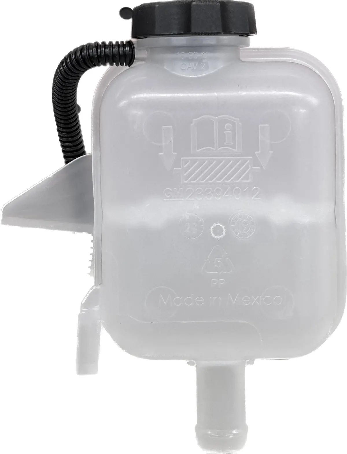 Universal Intercooler Fluid Reservoir Tank - Plastic - Gm - Ford - Mopar Supercharged Air To Water 1