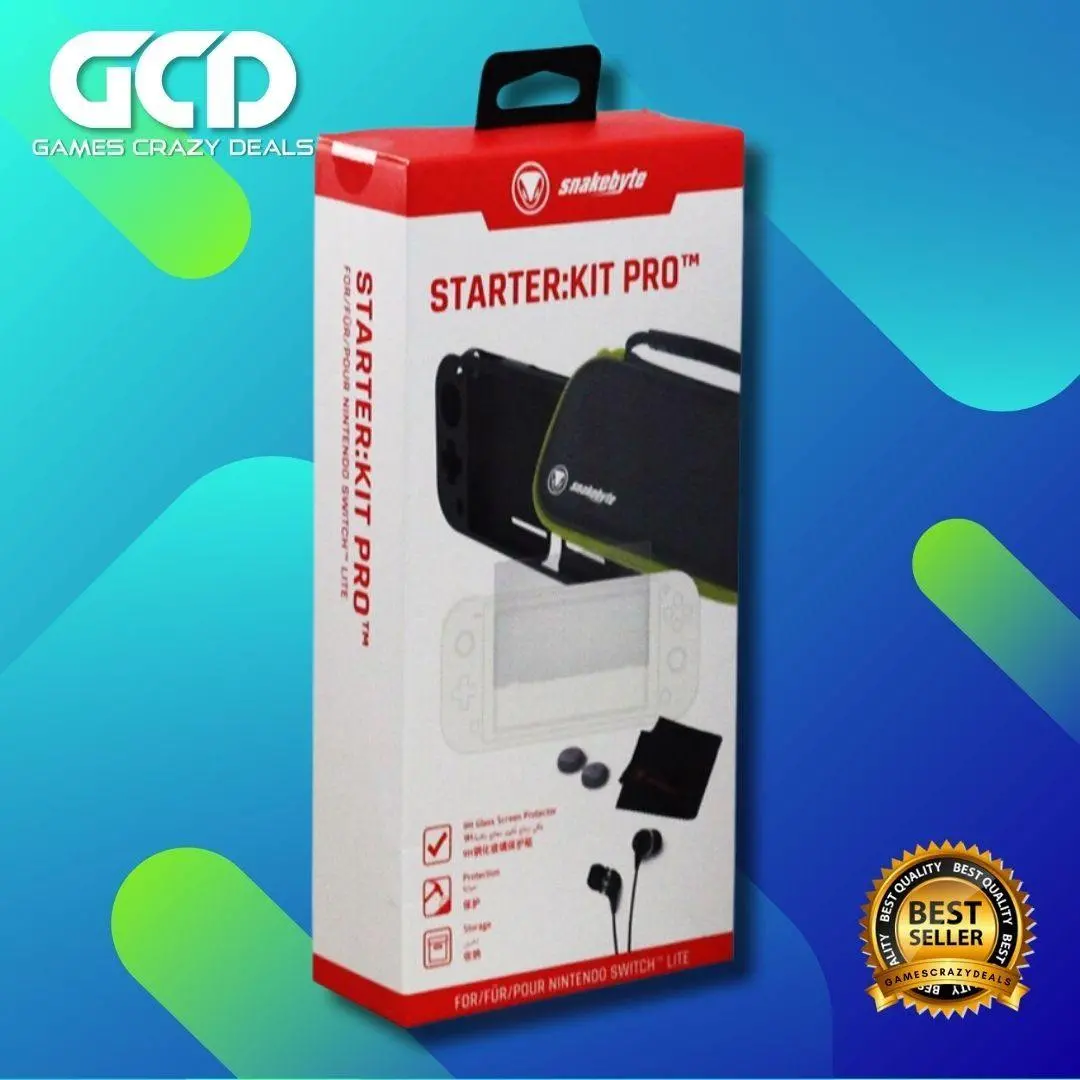 Snakebyte Starter:Kit Pro For Nintendo Switch Lite 1