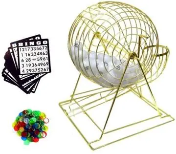 Professional Bingo Game Set With Ping Pong Balls 1