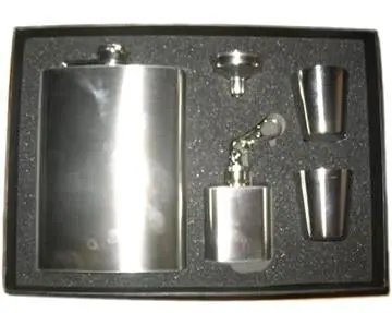 Twin Stainess Steel Flask Drinking Set 1