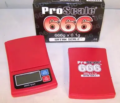 Satan Devil 666 Digital Weighing Scale 1