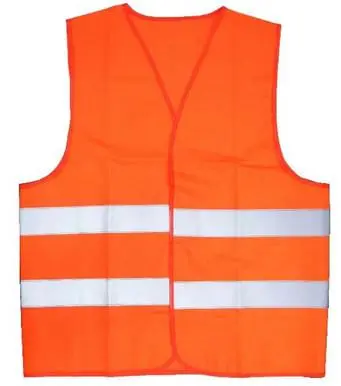 Orange Reflection Safety Vests 1