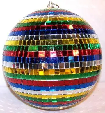 Large 16 Inch Rainbow Mirror Ball 1