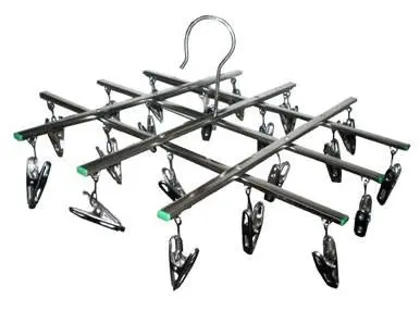 Expandable 20 Metal Clip Hanging Display Rack 1