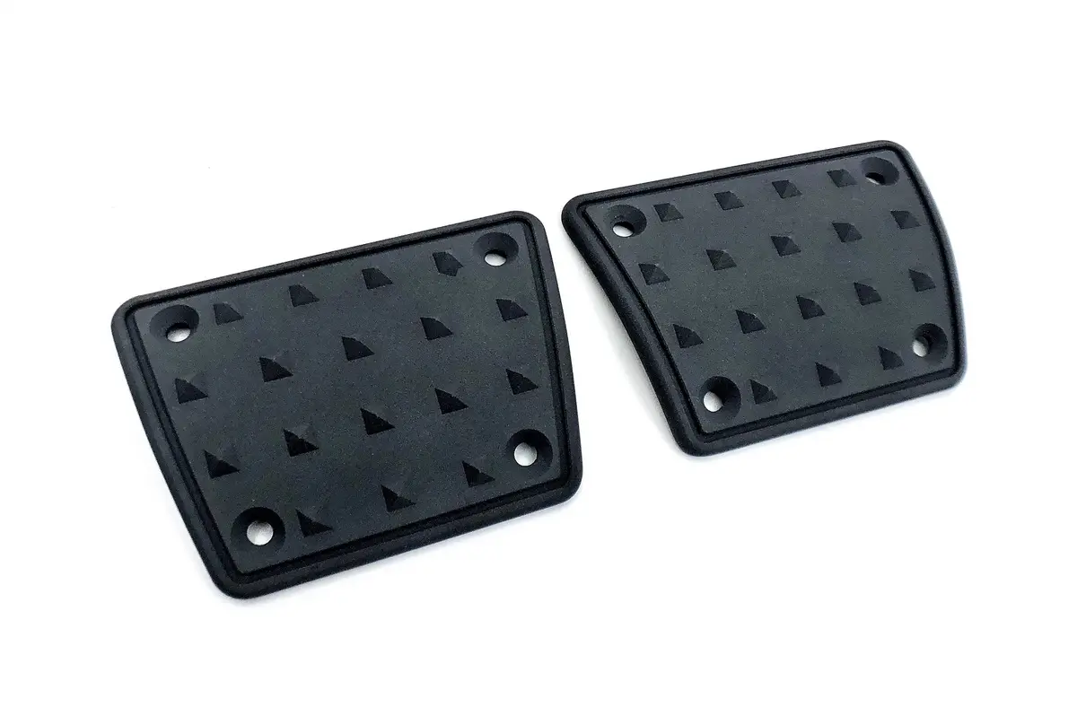 Gm Matching Manual Pedal Covers - Billet 1
