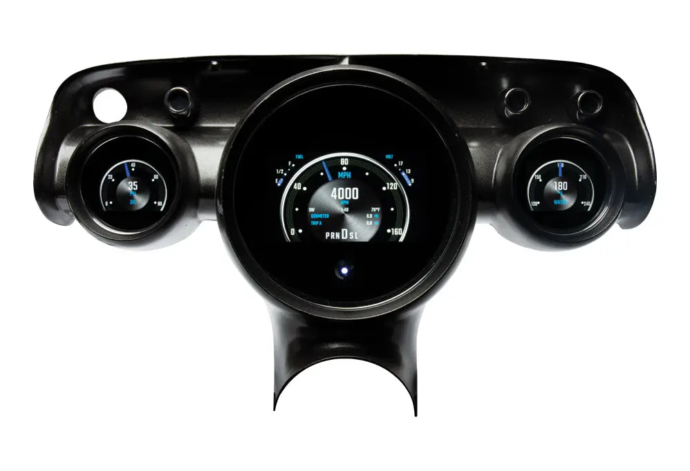 Dakota Digital Grafix Gauges For 57 Chevy Car - Bel Air Grfx-57C 1