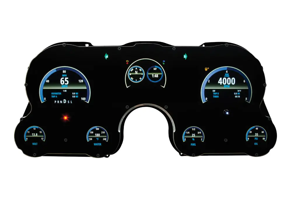 Dakota Digital Grafix Gauges For 67-72 Chevy C10 Pickup - Truck Grfx-67C-Pu 1