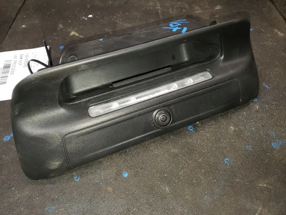 2019 Ram 2500 Black Textured Tailgate Handle With Camera. Part Number 68197873Aa 1