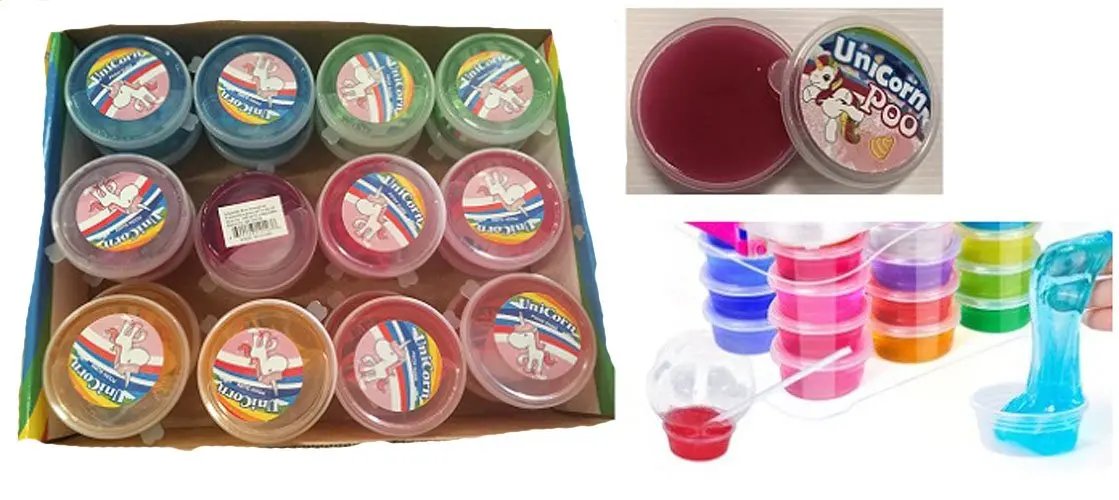 Unicorn Poo Gooey Slime 1