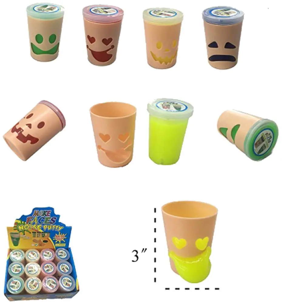 Crazy Face Gooey Slime 1