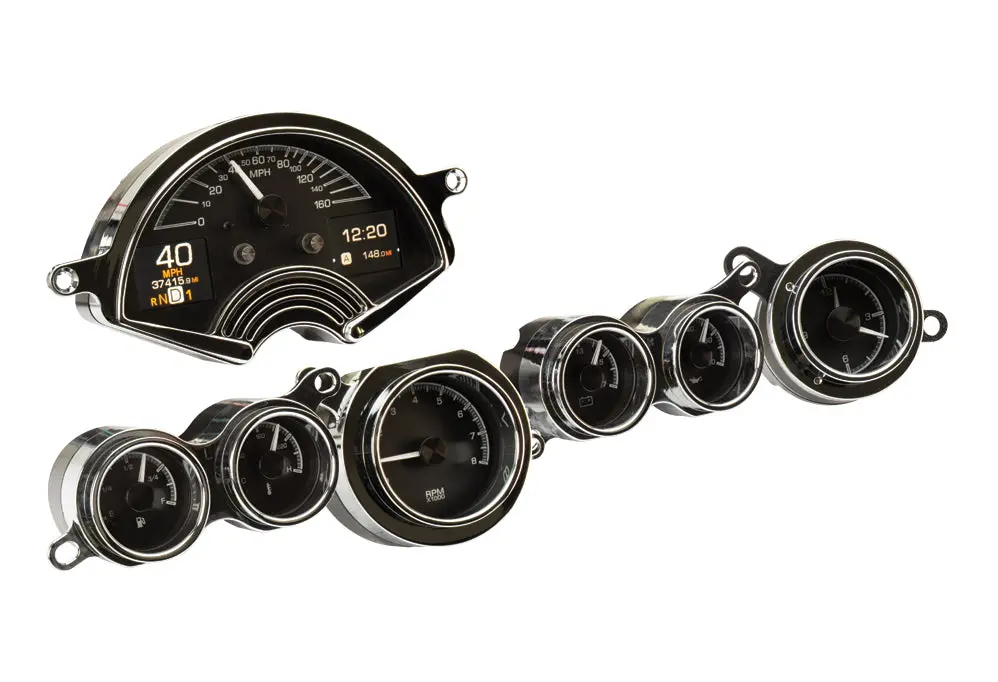 Dakota Digital Hdx Gauges - 1953-1957 Corvette C1 1
