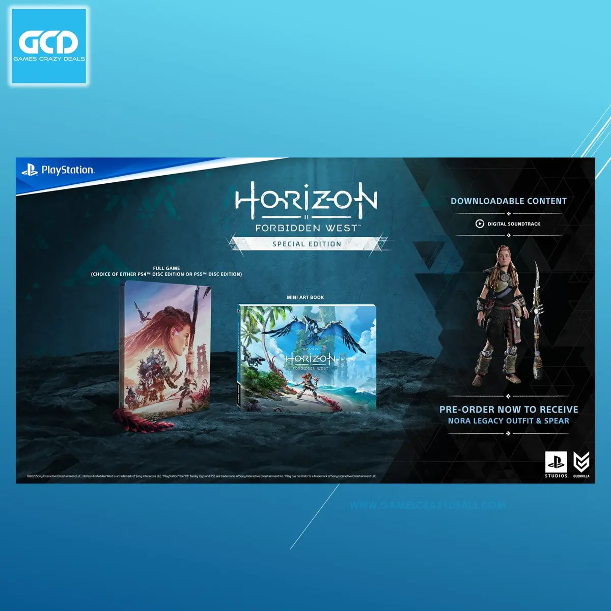 Ps4 Horizon Forbidden West Special Edition (R-All Asia Version) 1