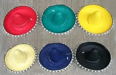 Mexican Sombrero Hat With Tassles 1
