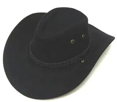 Black Roper Cowboy Hat 1