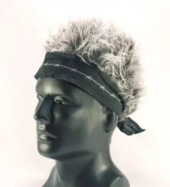 Billy Bob Bandana Gray Hair 1
