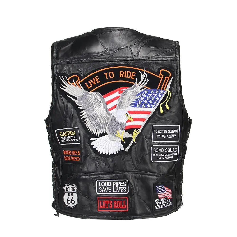 Biker Vest & Patches 12