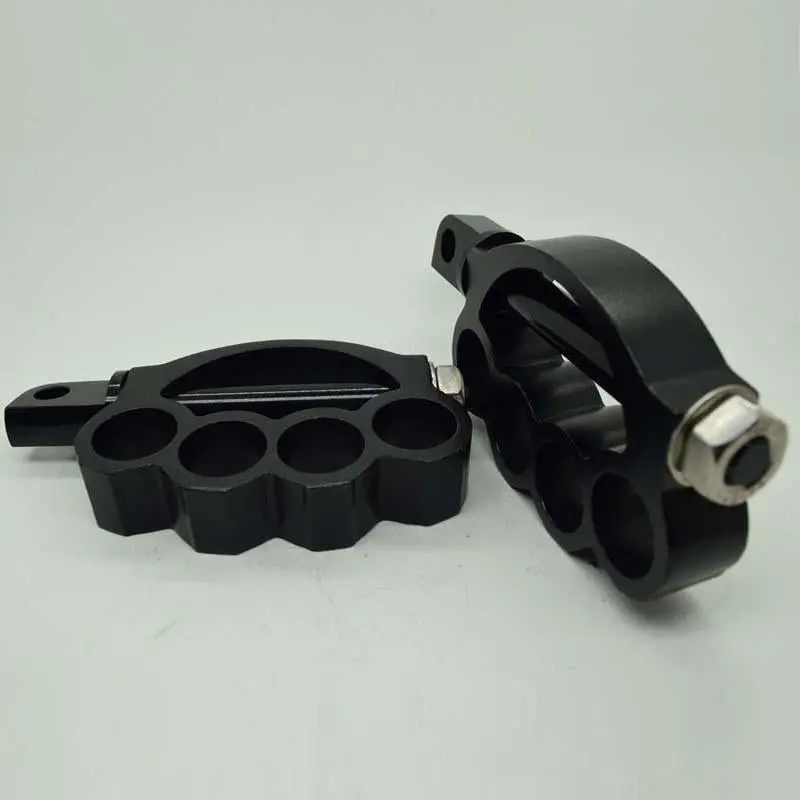 Black Knuckle Foot Pegs 2