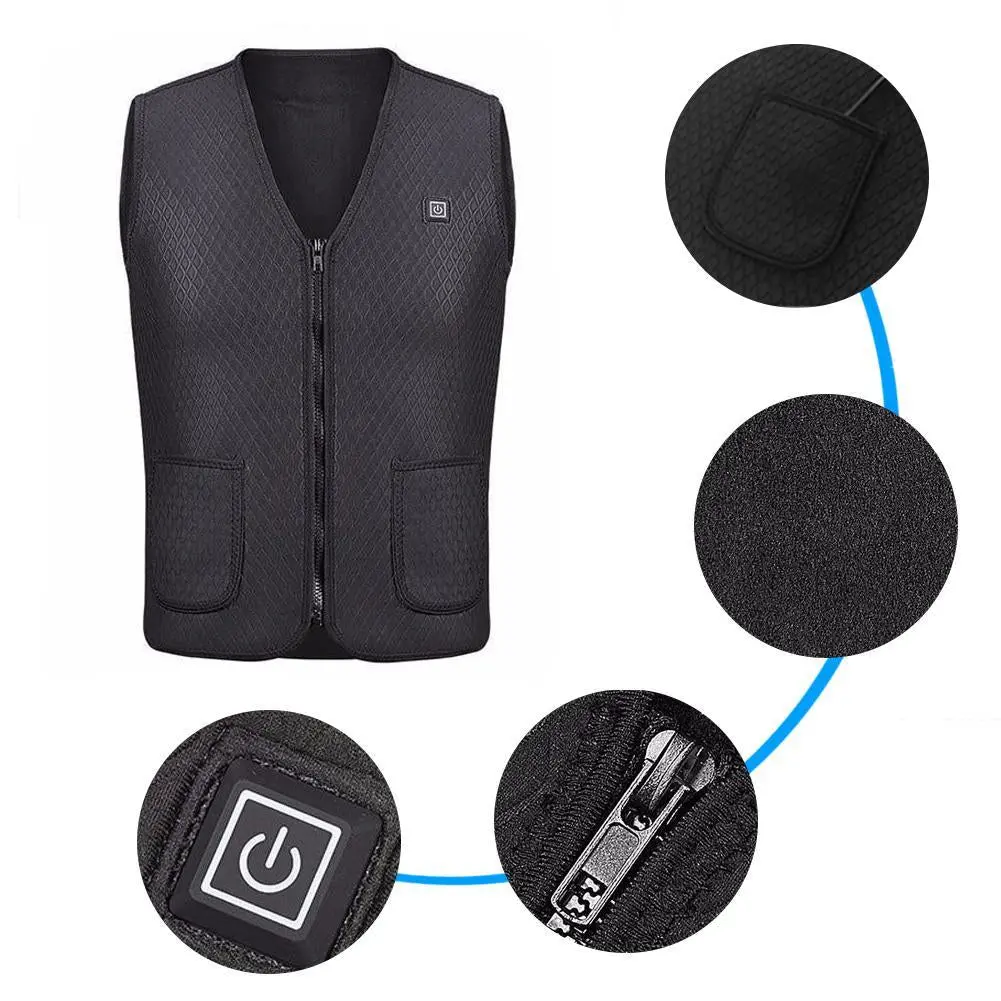 Thermal Usb Biker Vest 4
