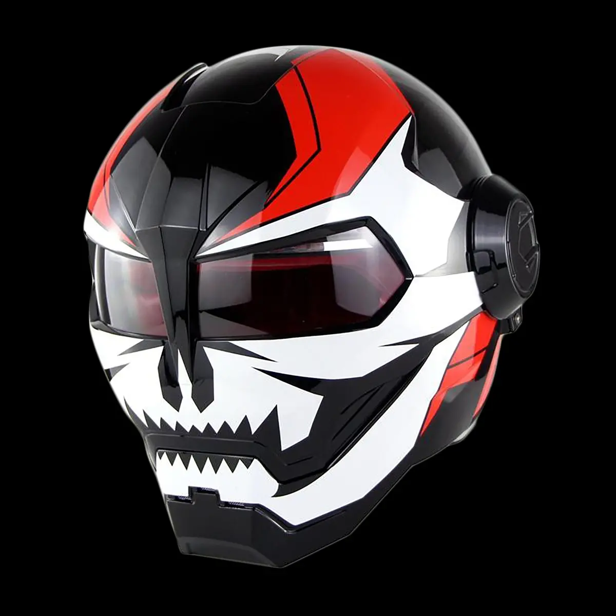 Cyborg Invasion Dot Flip Up Helmets 21