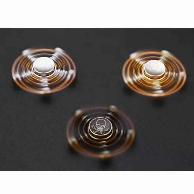 Metal Skull Fidget Spinner 2