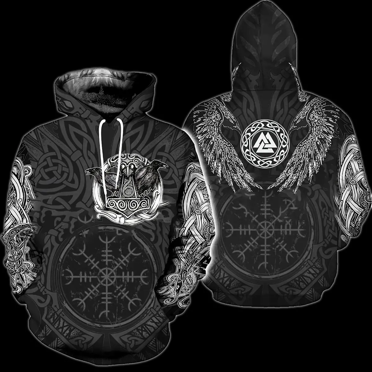 Viking Warrior Hoodies 1