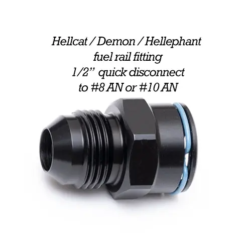 Hellcat - Demon - Hellephant Fuel Rail Fitting 8An 10An Adapter 1