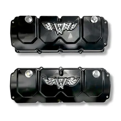 Gen 3 Hemi Billet Valve Covers By Wegner - 5.7 6.1 6.2 6.4 Mopar Hellcat 1