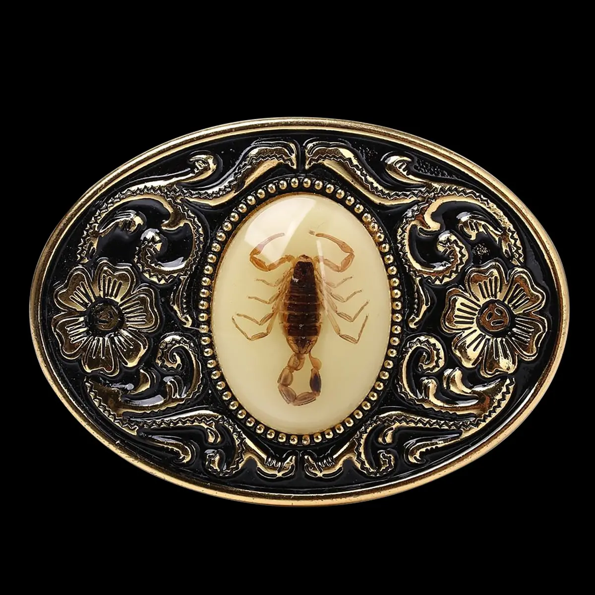 Glow-In-The-Dark Scorpion Belt Buckle 1