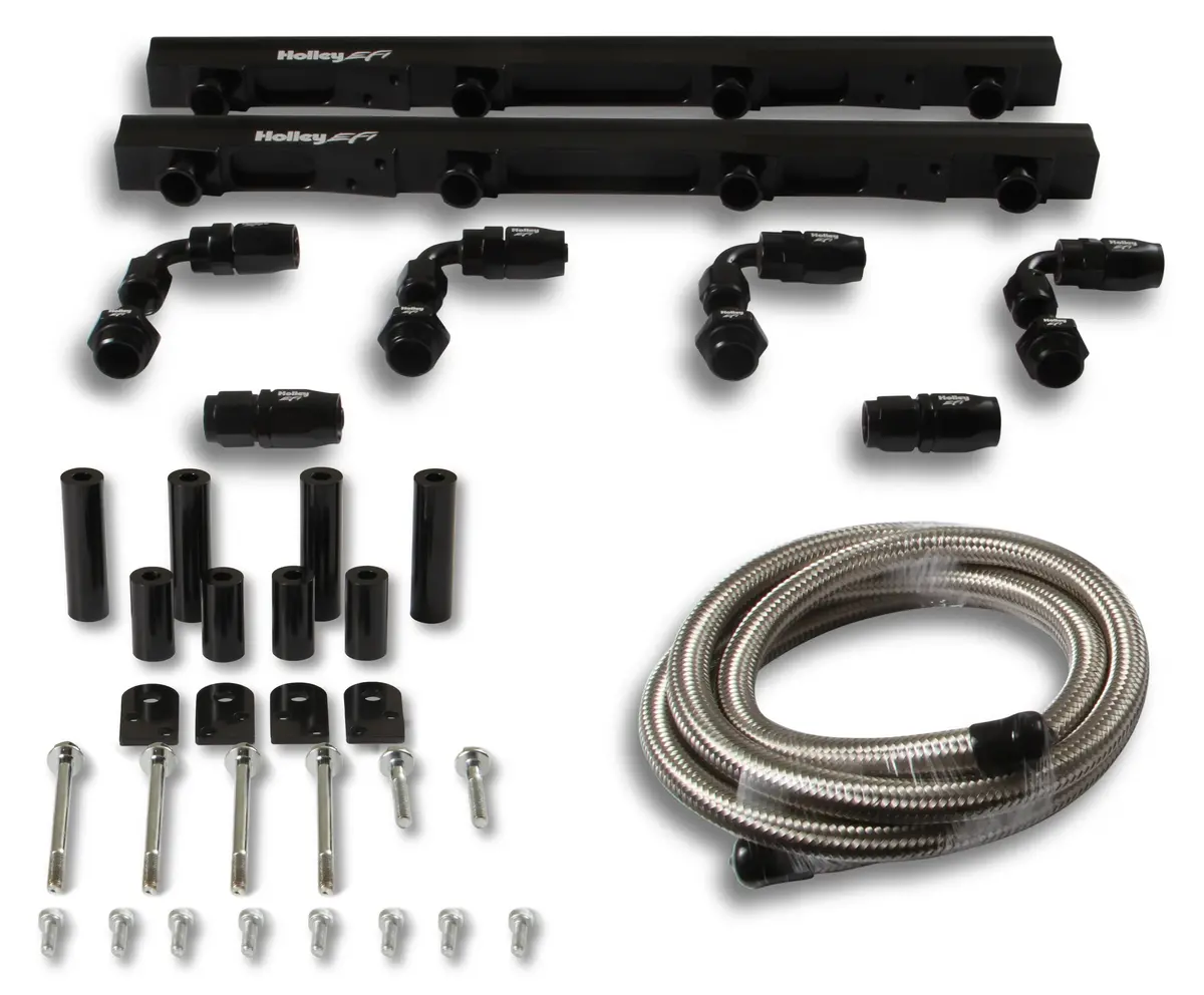 Garage Sale - Godzilla 7.3L Billet Fuel Rail Kit By Holley 1