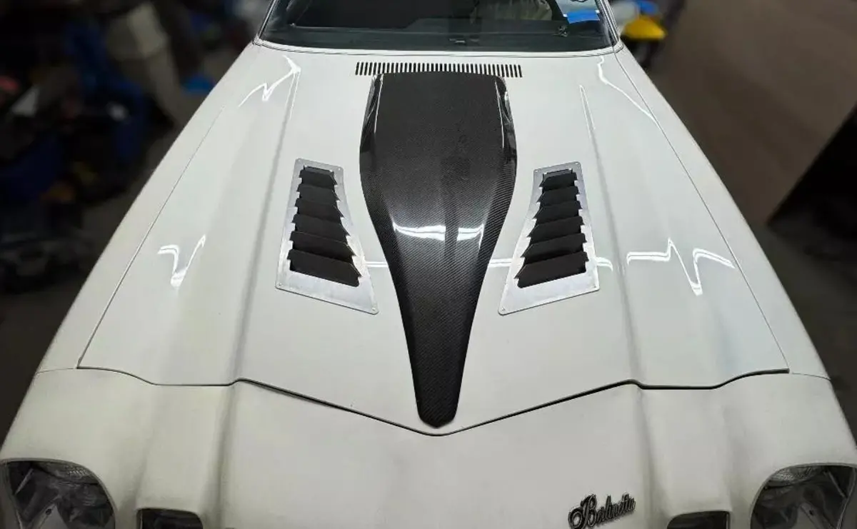1970-1981 Camaro Hood Vent Louvers - Teardrop Scoop Style 2Nd Gen 1