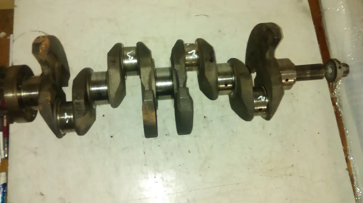 2007 Mazda Mx-5 5 6 Mx5 Mx 2.0 Engine Lf Crankshaft Ref 1593 1