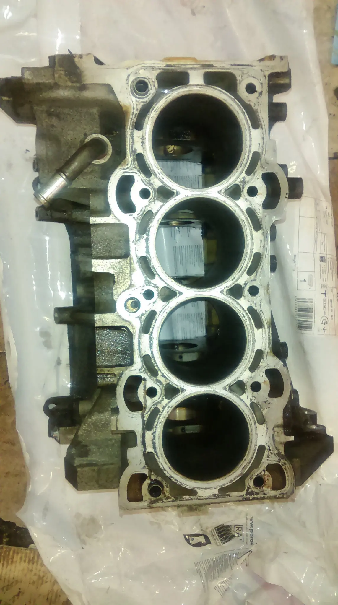 N4jb Ford Fiesta St 2005 2006 2007 2008 2.0 Petrol Duratec Engine Block Ref 1627 1