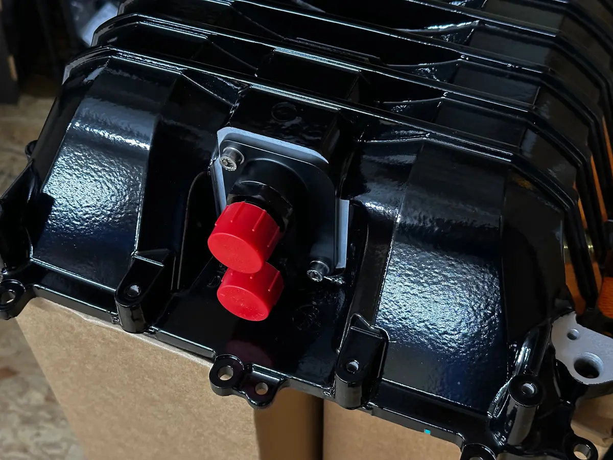 New Zl1 Lsa Supercharger Lid - Powdercoated Gloss Black 12622236 2