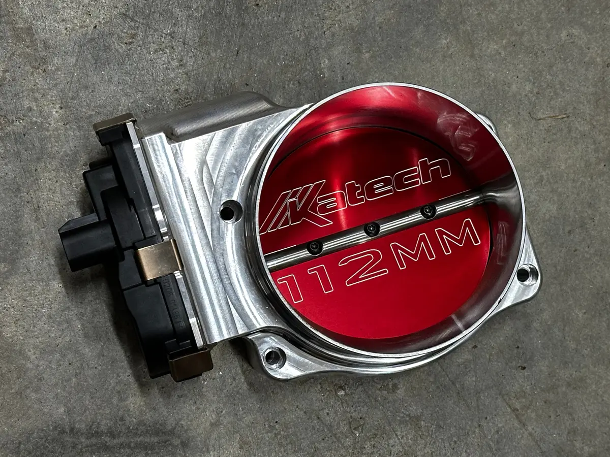 Garage Sale - Katech 112Mm Ls Dbw Throttle Body Clear Anodized Billet 1