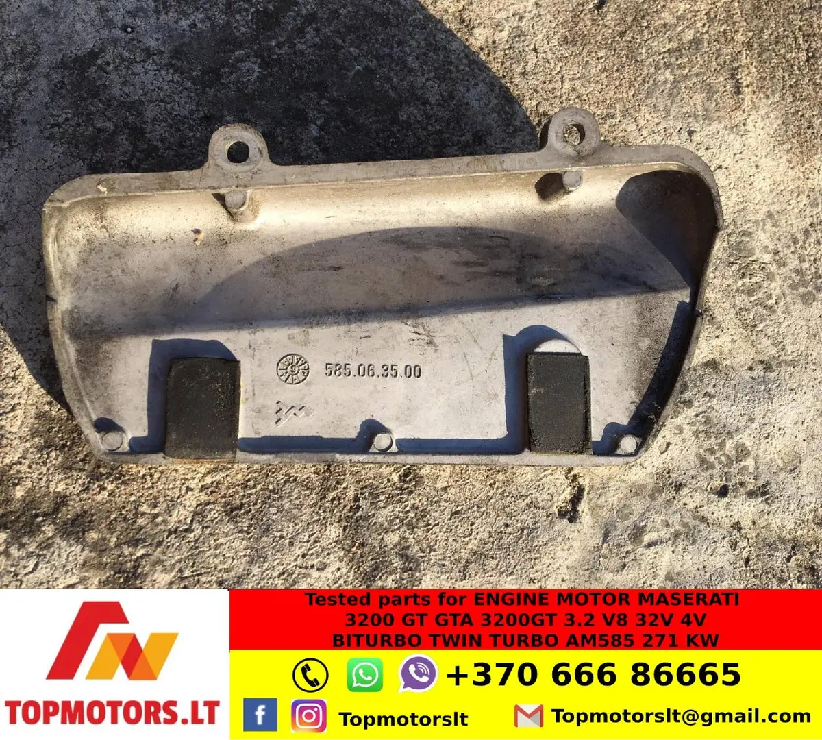 Maserati 3200 Gt Engine Throttle Body Cover 585063500 585.06.35.00 Inlet Intake Manifold 585.00.26.01 585002601 585.00.25.01 Engine Motor Maserati 3200 Gt Gta 3200Gt 3.2 V8 32V 4V Biturbo Twin Turbo Am585 271 Kw La Maserati 3200 Gt 1