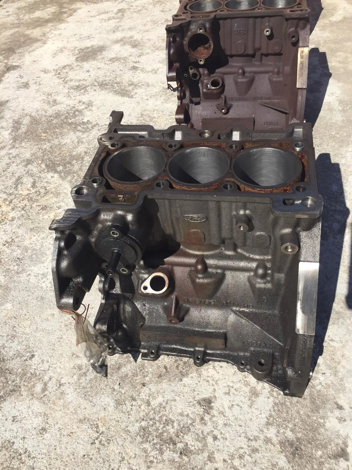 Rfcm5g6015hd Ford Focus Fiesta Cmax C-Max 1.0 Ecoboost Cylinder Block M1da M2da Sfja Rfcm5g6015hb 1