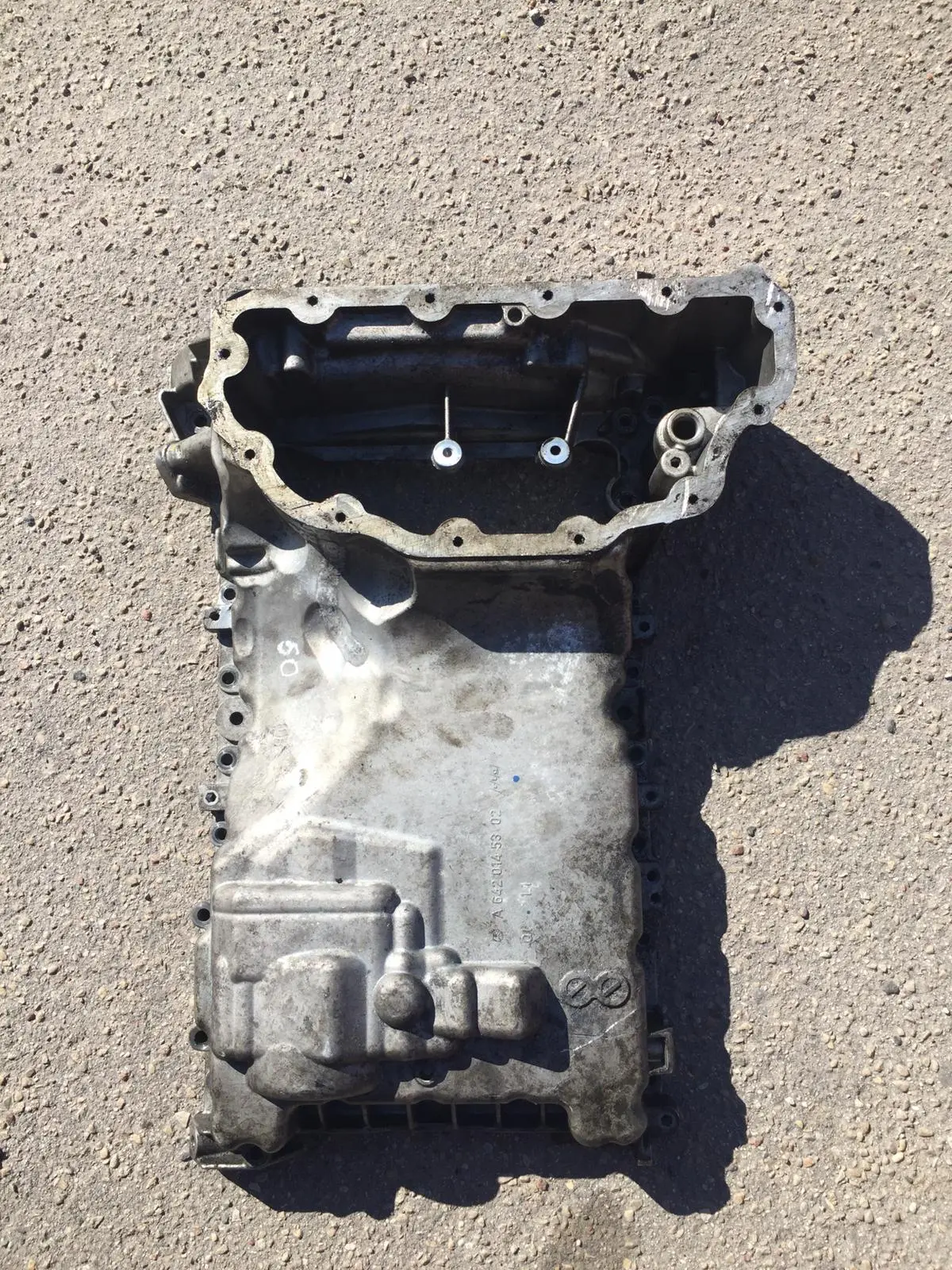 Upper Oil Sump Pan For Mercedes Benz Ml Gl166 3.5Cdi Gl350cdi Miska Olejowa A6420145302 Mb Mercedes-Benz 1